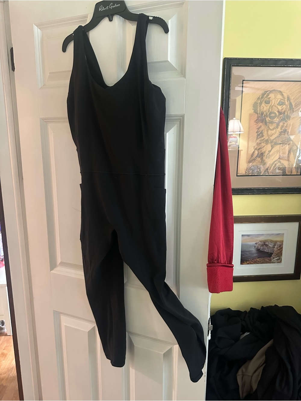Athleta Black Sleeveless bodysuit